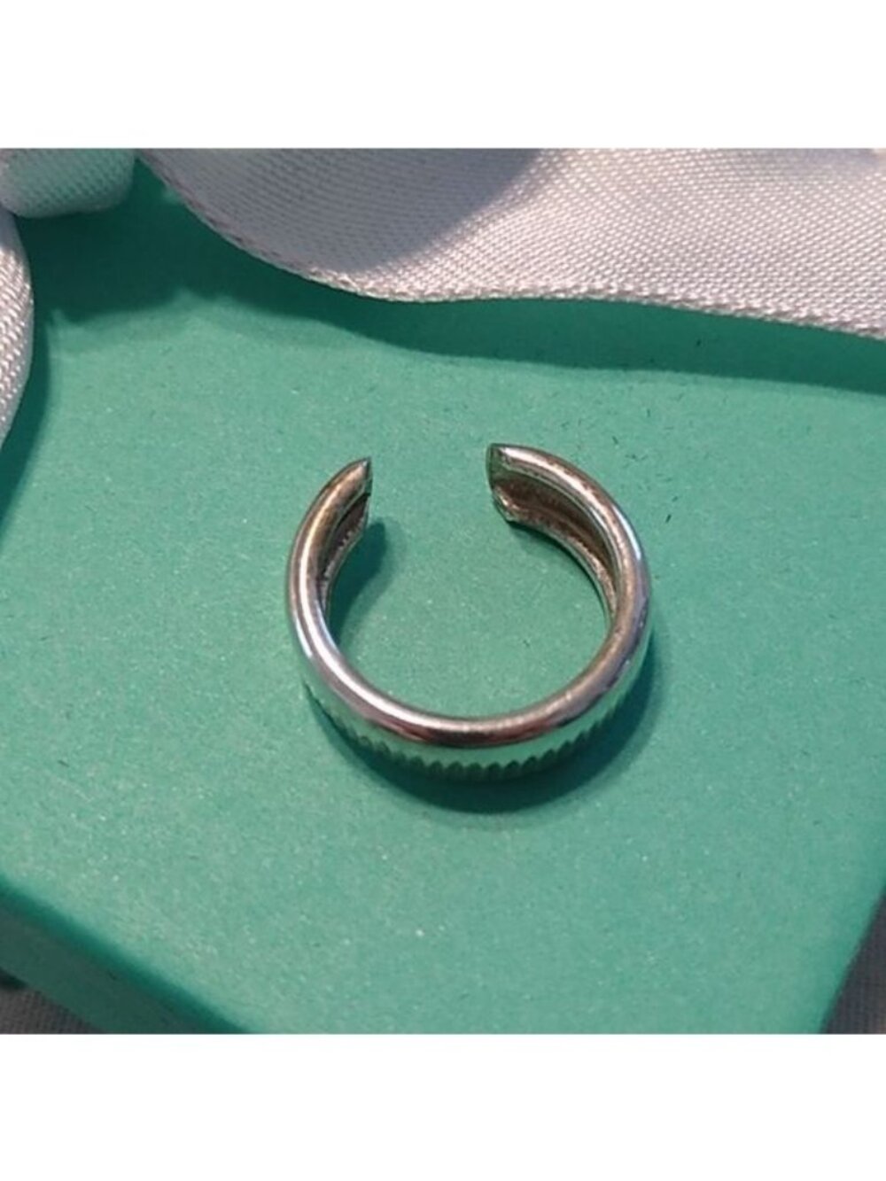 Sterling Silver Toe Ring 925, size 1 - Picture 3 of 5